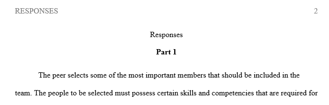 What are the most vital functions at your place of work that the BIA will address