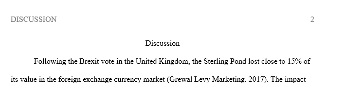 How does the rise in the value of the U.S. dollar relative to the U.K. pound affect prices