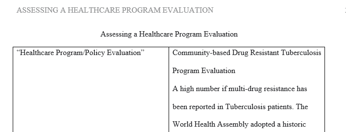 How was the success of the program or policy measured