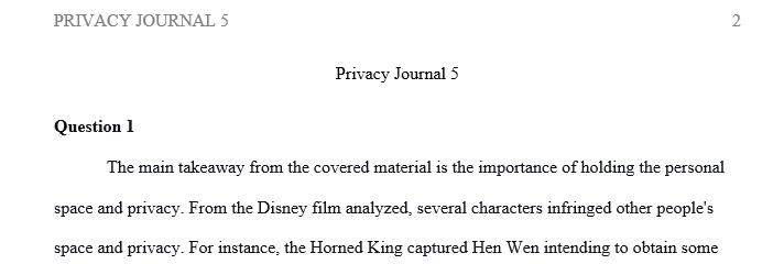 Write a short paragraph (75-150 words) where you describe the Film Reflection assignment.