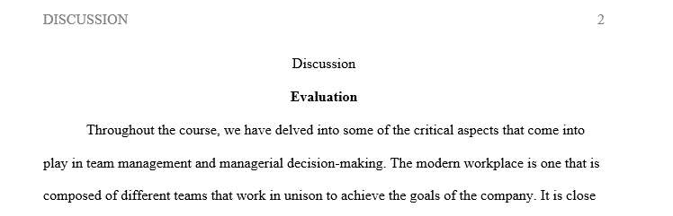 Write a critical evaluation of your learning outcomes.