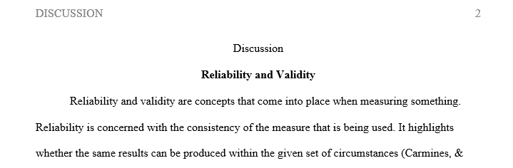 What is the relationship between reliability and validity