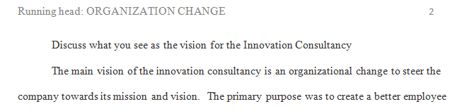 What key elements of the vision for this unit support the successes illustrated in the case study