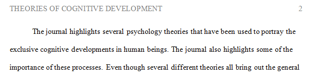 Briefly summarize the main elements of each theorist’s analysis of cognitive development during the transition from adolescence to early adulthood.