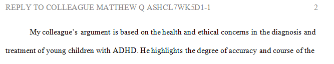 What insights did your colleague include that you had not considered