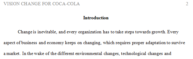 Determine what values are important for this change.