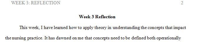 Provide one specific example of how you achieved the weekly objectives.