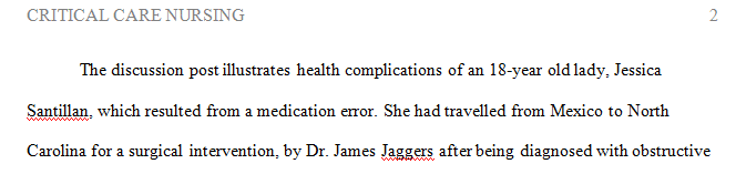 This was however not the case as the organs were from a type A donor while Jessica was of type O.