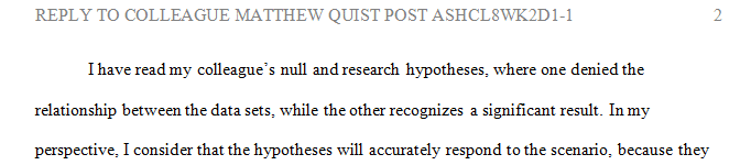 What potential threats to internal validity do you see that your colleague has not identified