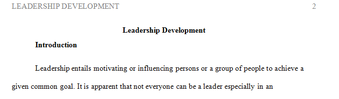 What style of leadership is most likely described in this case and why have you reached that conclusion
