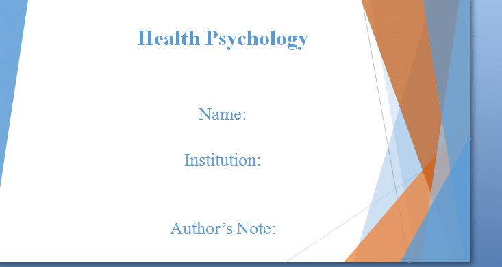 Explain the health psychology job employment opportunity.