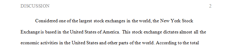 Describe the similarities and differences between the two stock exchanges.