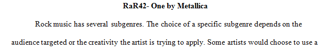 To many this piece is the epitome of what Heavy Metal is all about.