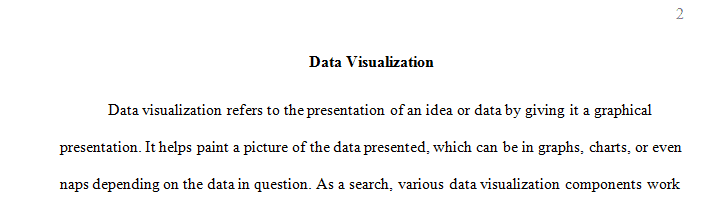 What is your definition of data visualization