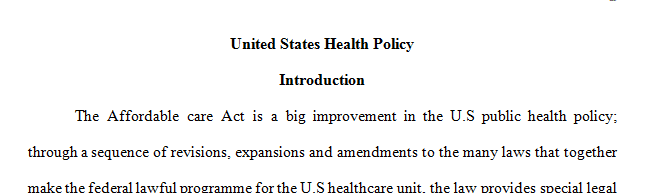 In this final project imagine you are the chief executive officer (CEO) of your health organization