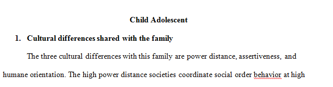 Your supervisor asks you to visit the home of a child who has become violent.